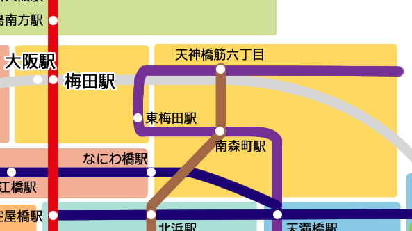 梅田・南森町エリア